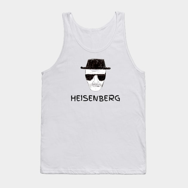 "HEISENBERG" Breaking Bad Tank Top by retroprints